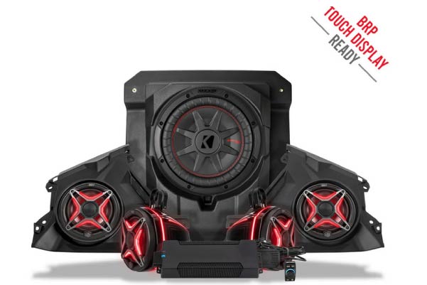  240-MAVR-PHZ4VTD / 2024-2026 Can-Am Maverick R, Phase-4 V-Spec 1650watt 5-Speaker Stereo System